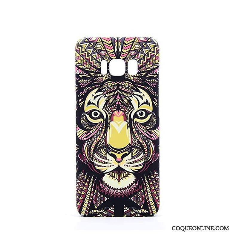 Samsung Galaxy S8 Coque Étoile Protection Difficile Tendance Lumineuses Animal Délavé En Daim