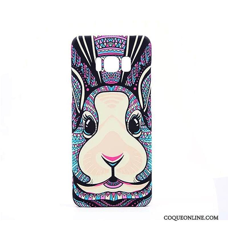 Samsung Galaxy S8 Coque Étoile Protection Difficile Tendance Lumineuses Animal Délavé En Daim