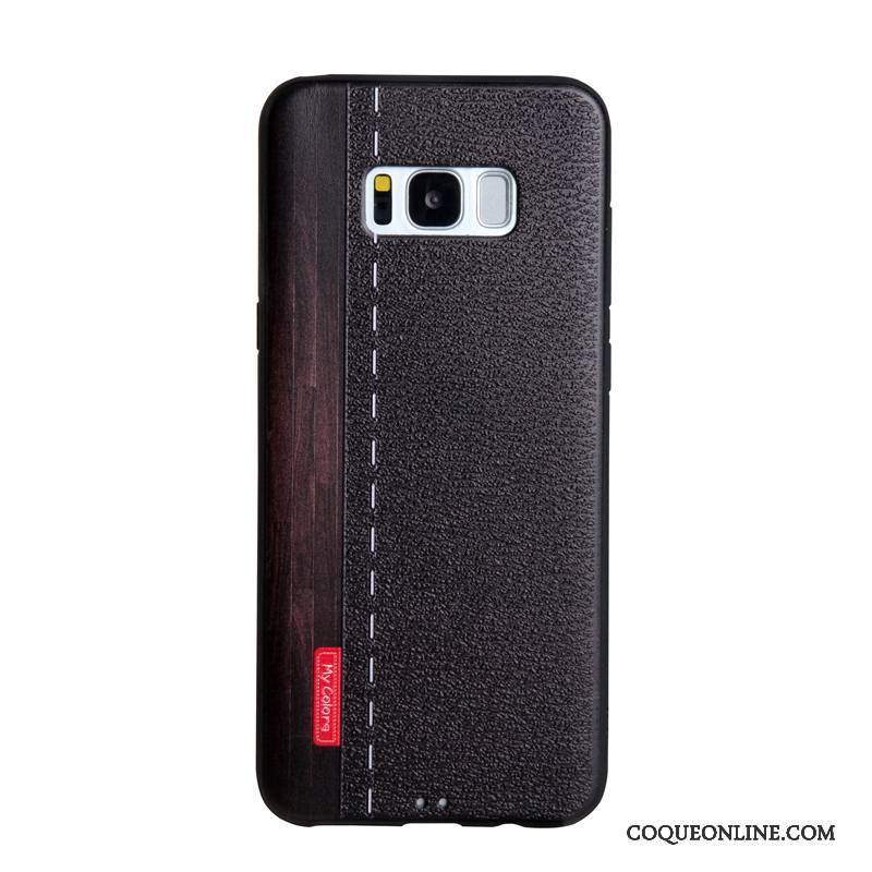 Samsung Galaxy S8 Coque Étui Tendance Fluide Doux Peinture Gaufrage Protection Étoile