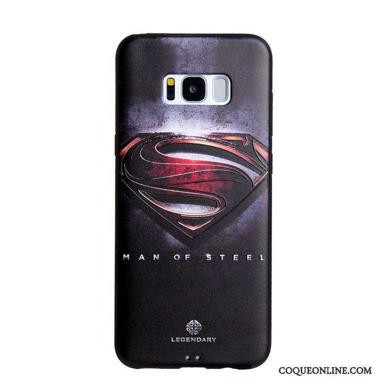 Samsung Galaxy S8 Coque Étui Tendance Fluide Doux Peinture Gaufrage Protection Étoile