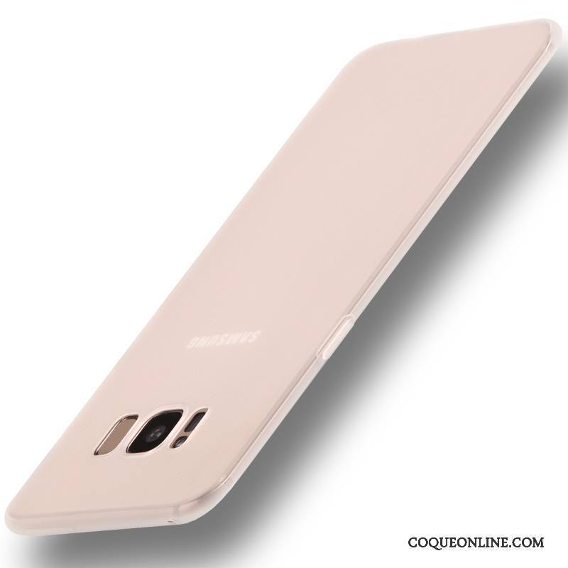 Samsung Galaxy S8 Coque Étui Très Mince Rouge Silicone Protection Créatif