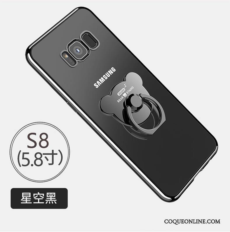 Samsung Galaxy S8 Coque Étui Très Mince Tendance Transparent Fluide Doux Tout Compris Étoile