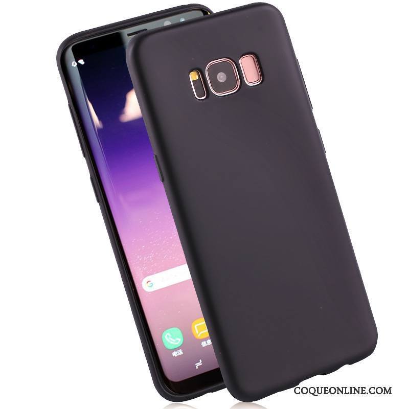 Samsung Galaxy S8+ Fluide Doux Délavé En Daim Protection Étui Silicone Coque De Téléphone Étoile