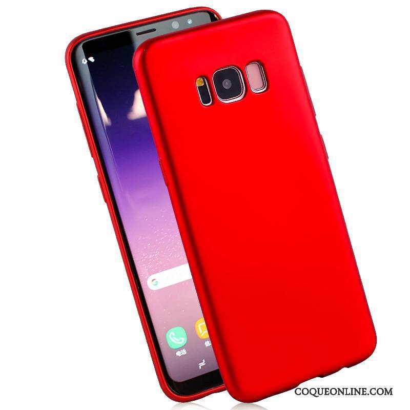 Samsung Galaxy S8+ Fluide Doux Délavé En Daim Protection Étui Silicone Coque De Téléphone Étoile