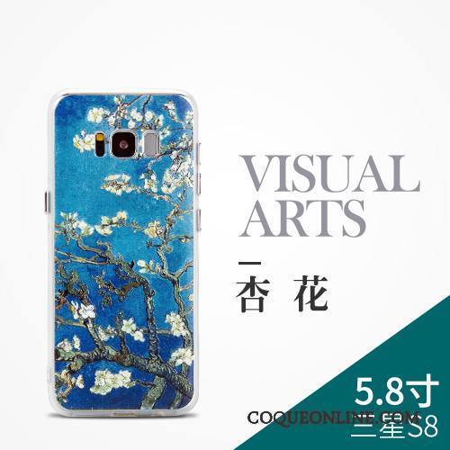 Samsung Galaxy S8+ Incassable Bleu Coque Étoile Tout Compris Tendance Téléphone Portable