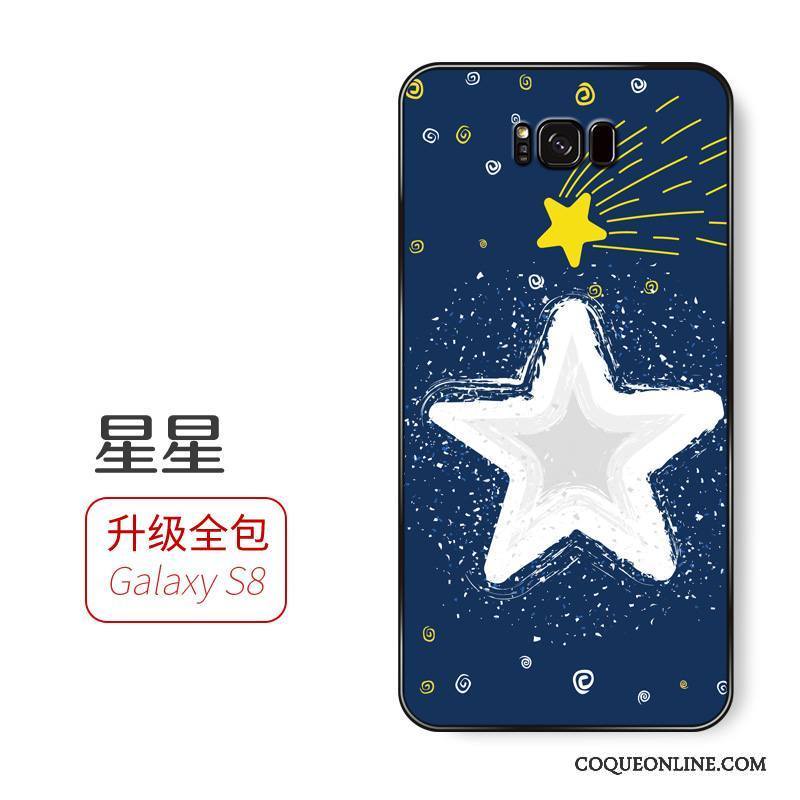 Samsung Galaxy S8+ Incassable Dessin Animé Étoile Coque De Téléphone Silicone Tout Compris Tendance