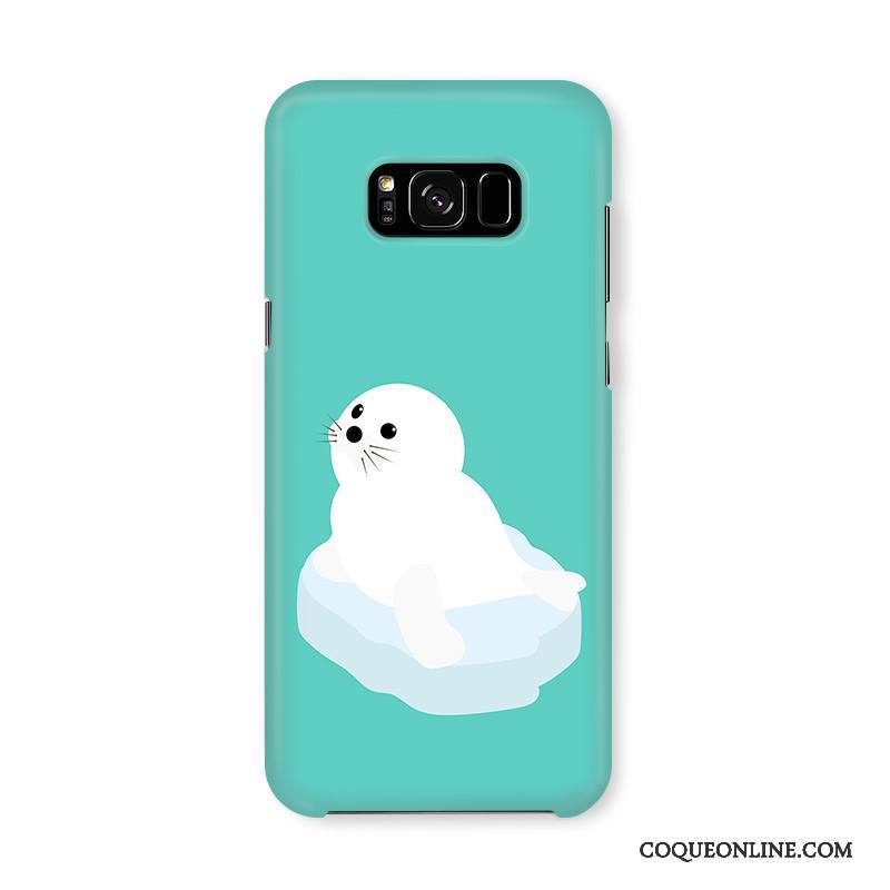 Samsung Galaxy S8 Incassable Membrane Mignonne Étoile Petit Coque De Téléphone Léopard