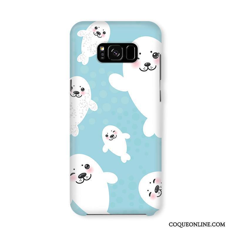 Samsung Galaxy S8 Incassable Membrane Mignonne Étoile Petit Coque De Téléphone Léopard