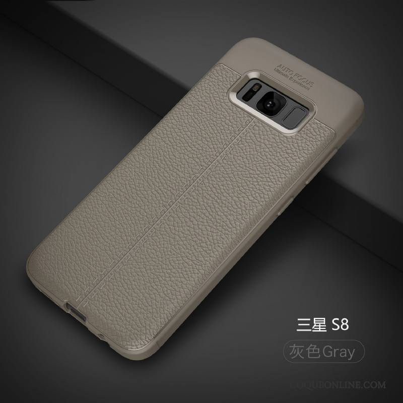 Samsung Galaxy S8+ Incassable Personnalité Coque De Téléphone Protection Bleu Étoile Modèle Fleurie