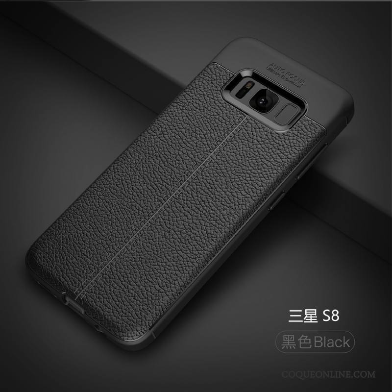 Samsung Galaxy S8+ Incassable Personnalité Coque De Téléphone Protection Bleu Étoile Modèle Fleurie