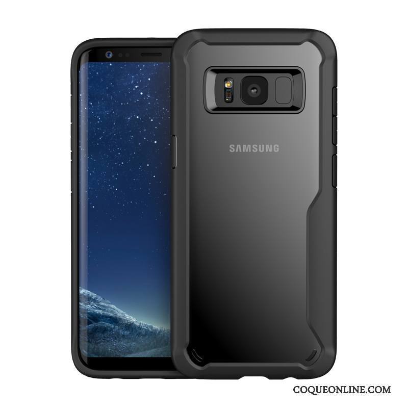 Samsung Galaxy S8 Incassable Protection Fluide Doux Étoile Gris Étui Coque