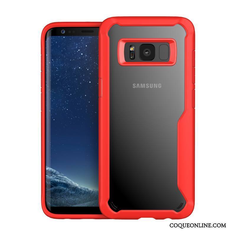 Samsung Galaxy S8 Incassable Protection Fluide Doux Étoile Gris Étui Coque