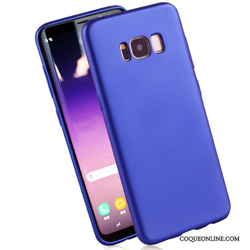 Samsung Galaxy S8+ Incassable Protection Silicone Étoile Bleu Étui Coque De Téléphone