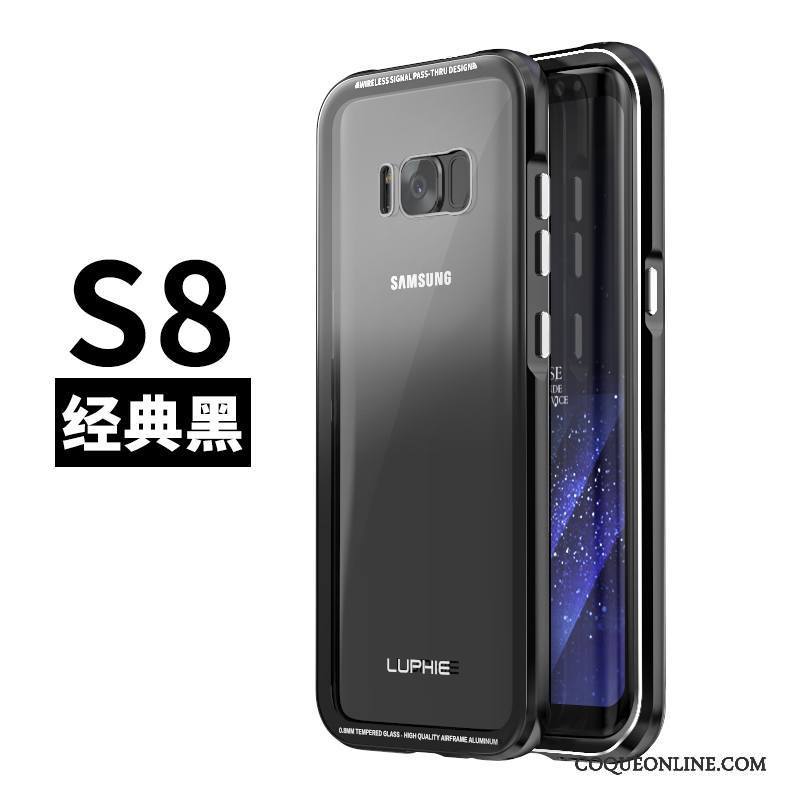 Samsung Galaxy S8 Incassable Téléphone Portable Métal Étoile Protection Coque Étui