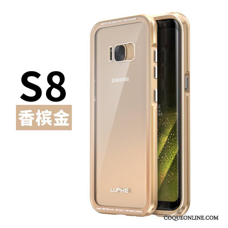 Samsung Galaxy S8 Incassable Téléphone Portable Métal Étoile Protection Coque Étui