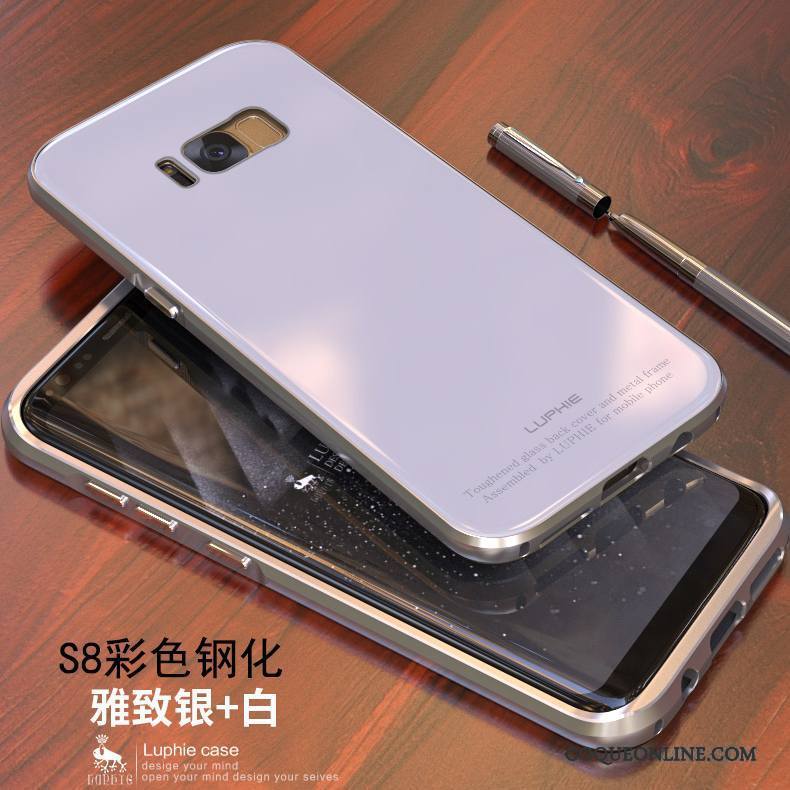 Samsung Galaxy S8 Incassable Téléphone Portable Métal Étoile Protection Coque Étui