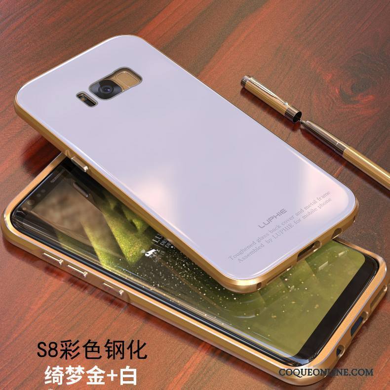 Samsung Galaxy S8 Incassable Téléphone Portable Métal Étoile Protection Coque Étui