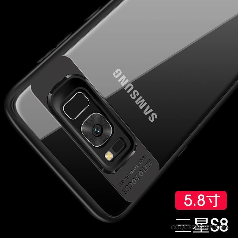 Samsung Galaxy S8 Incassable Étoile Silicone Protection Bleu Étui Coque De Téléphone