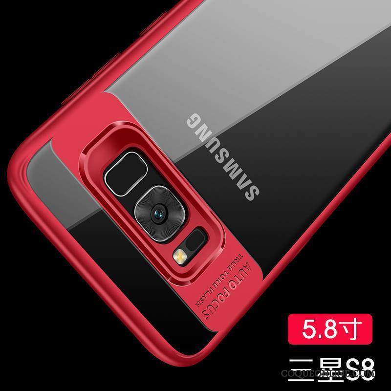 Samsung Galaxy S8 Incassable Étoile Silicone Protection Bleu Étui Coque De Téléphone