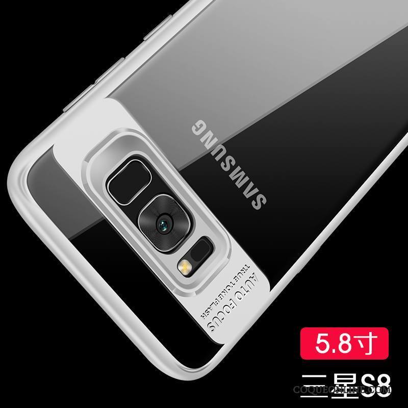 Samsung Galaxy S8 Incassable Étoile Silicone Protection Bleu Étui Coque De Téléphone