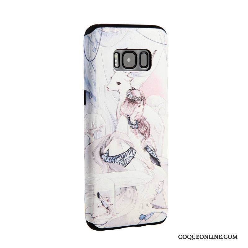 Samsung Galaxy S8 Jaune Dessin Animé Coque De Téléphone Étoile Protection Tendance Étui