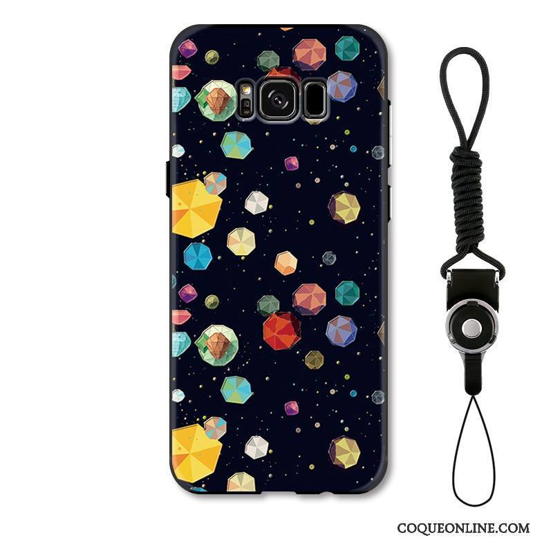 Samsung Galaxy S8+ Multicolore Colorée Gaufrage Créatif Ciel Étoilé Coque De Téléphone Étui