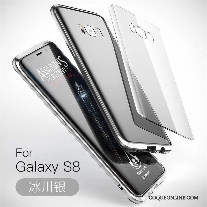 Samsung Galaxy S8 Métal Créatif Coque Protection Étui Border Étoile