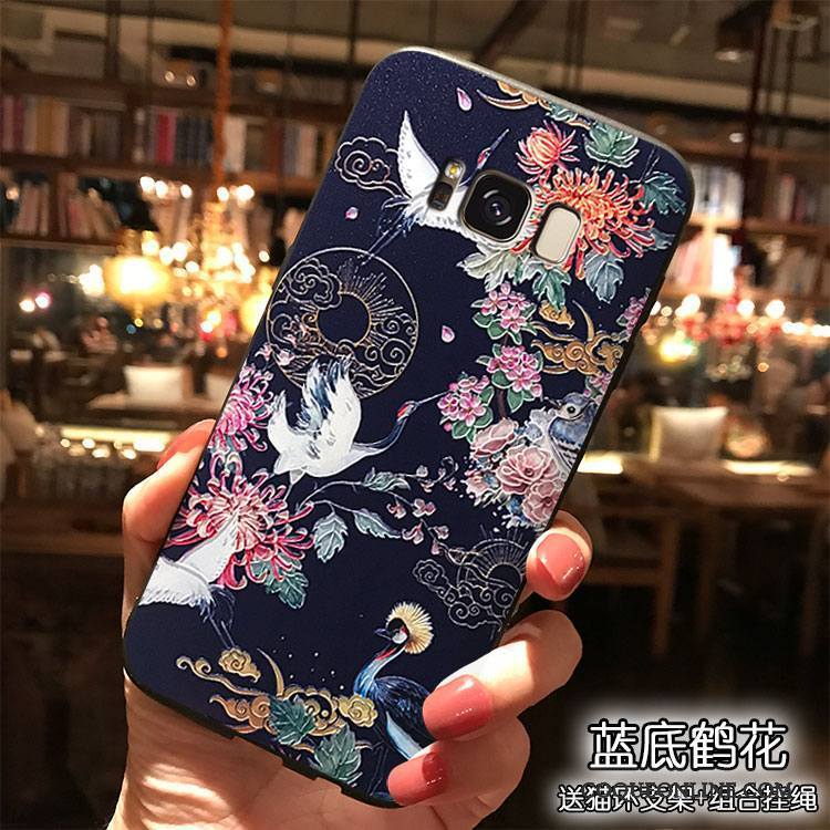 Samsung Galaxy S8+ Ornements Suspendus Coque De Téléphone Silicone Étui Dessin Animé Tout Compris Étoile