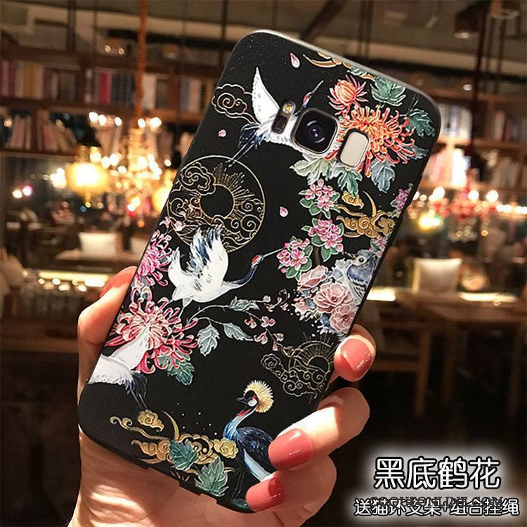 Samsung Galaxy S8+ Ornements Suspendus Coque De Téléphone Silicone Étui Dessin Animé Tout Compris Étoile