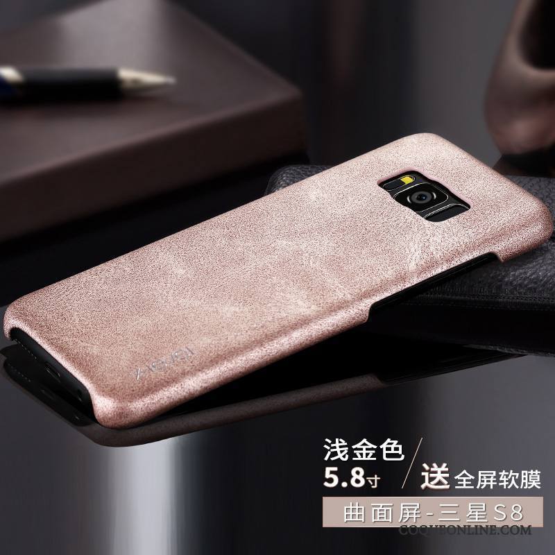 Samsung Galaxy S8 Protection Très Mince Coque De Téléphone Incassable Étui En Cuir Étoile Nouveau