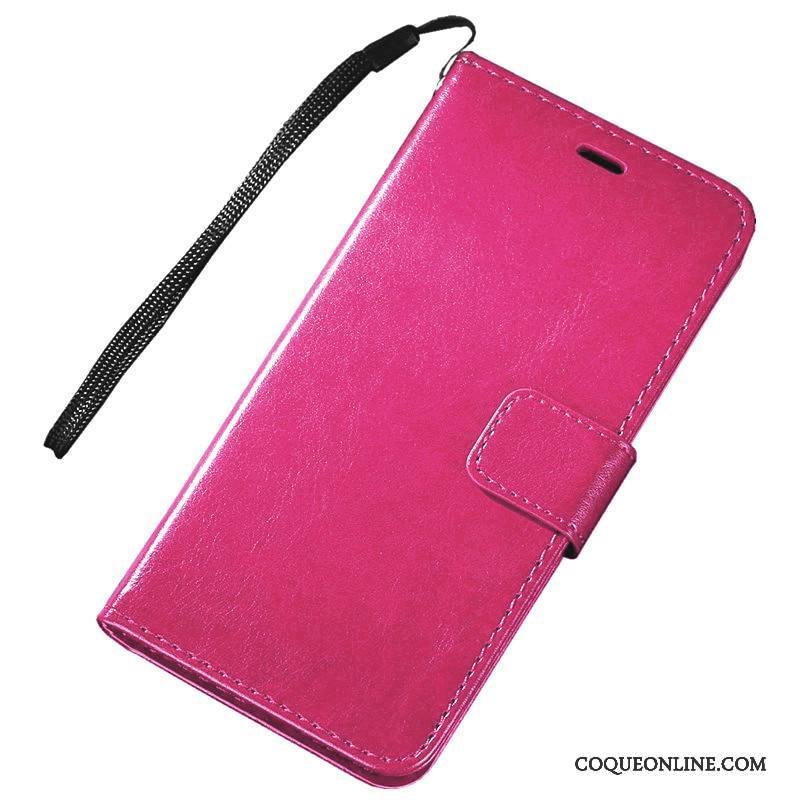 Samsung Galaxy S8 Protection Étoile Téléphone Portable Rouge Housse Étui En Cuir Coque
