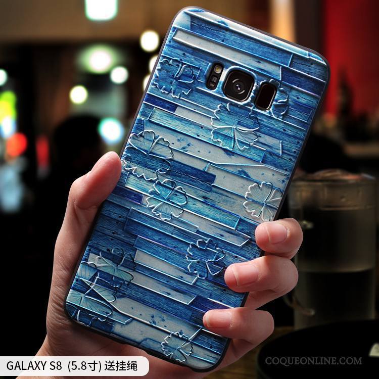 Samsung Galaxy S8 Rose Silicone Incassable Étoile Personnalité Coque De Téléphone Créatif
