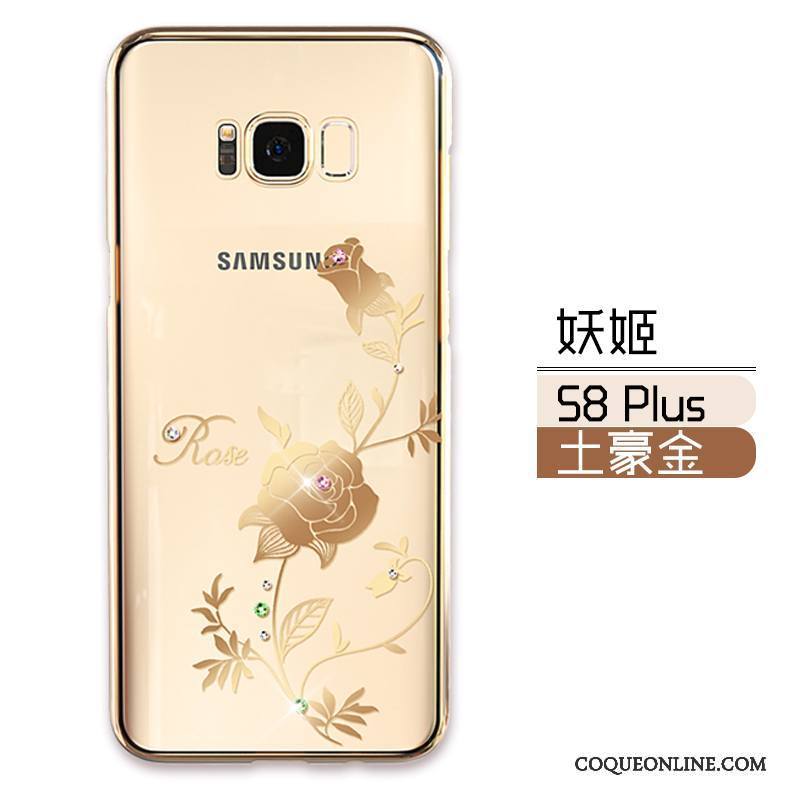 Samsung Galaxy S8+ Tout Compris Incassable Luxe Transparent Coque De Téléphone Marque De Tendance Étoile