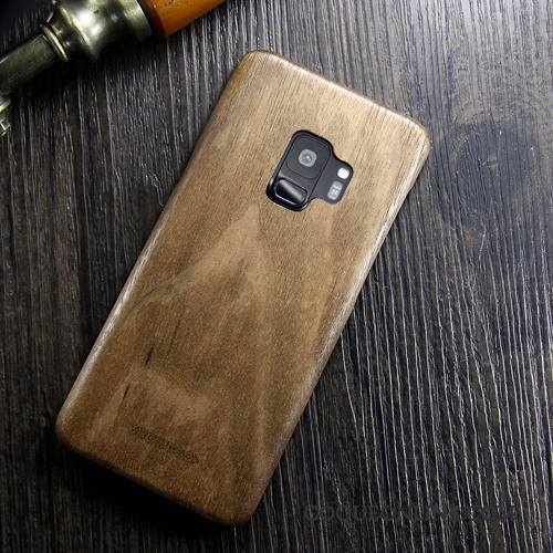 Samsung Galaxy S8 Très Mince Marque De Tendance Étui Bois Massif Coque De Téléphone Étoile Protection