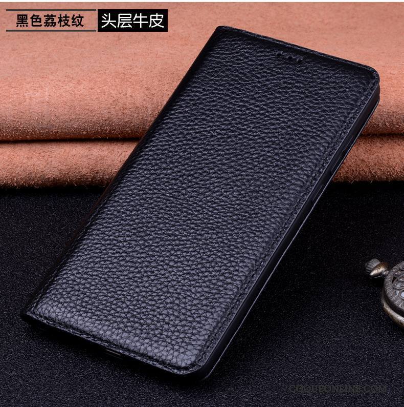 Samsung Galaxy S8+ Téléphone Portable Coque Protection Cuir Véritable De Téléphone Étui En Cuir Étoile