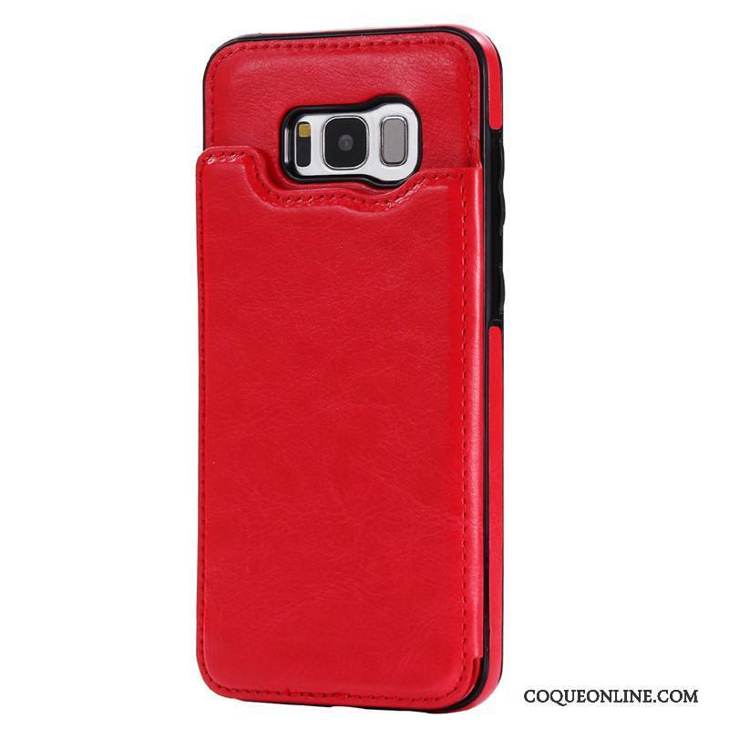 Samsung Galaxy S8 Une Agrafe Protection Étui Coque De Téléphone Étui En Cuir Clamshell Étoile