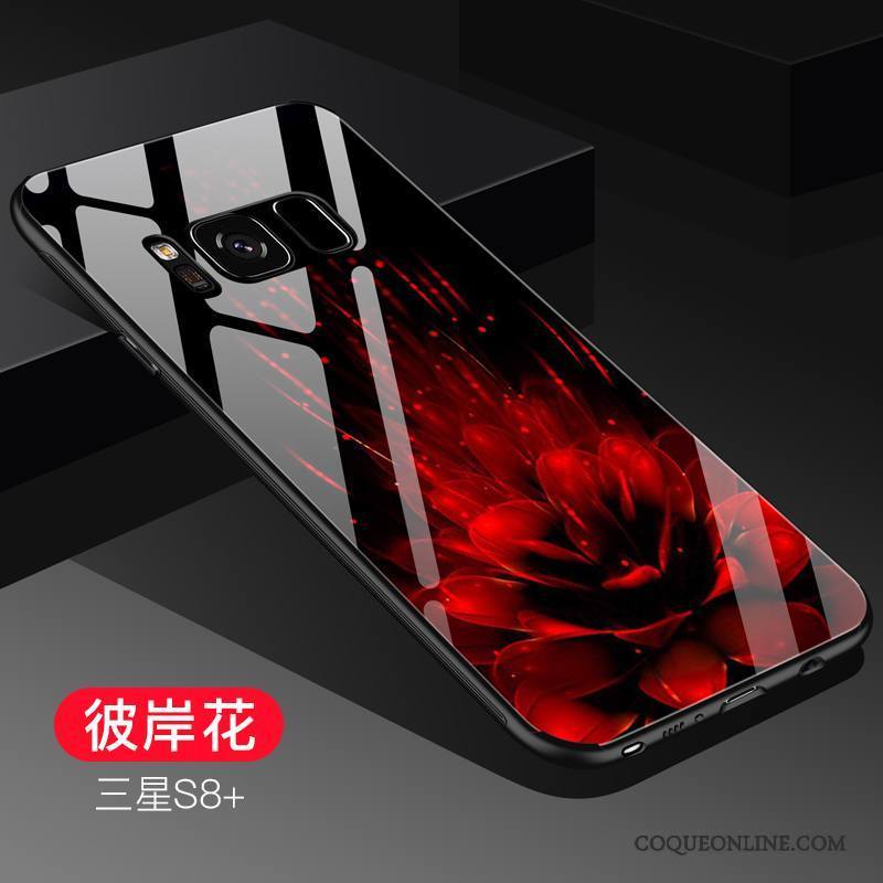 Samsung Galaxy S8+ Étoile Coque De Téléphone Marque De Tendance Silicone Tout Compris Fluide Doux Verre