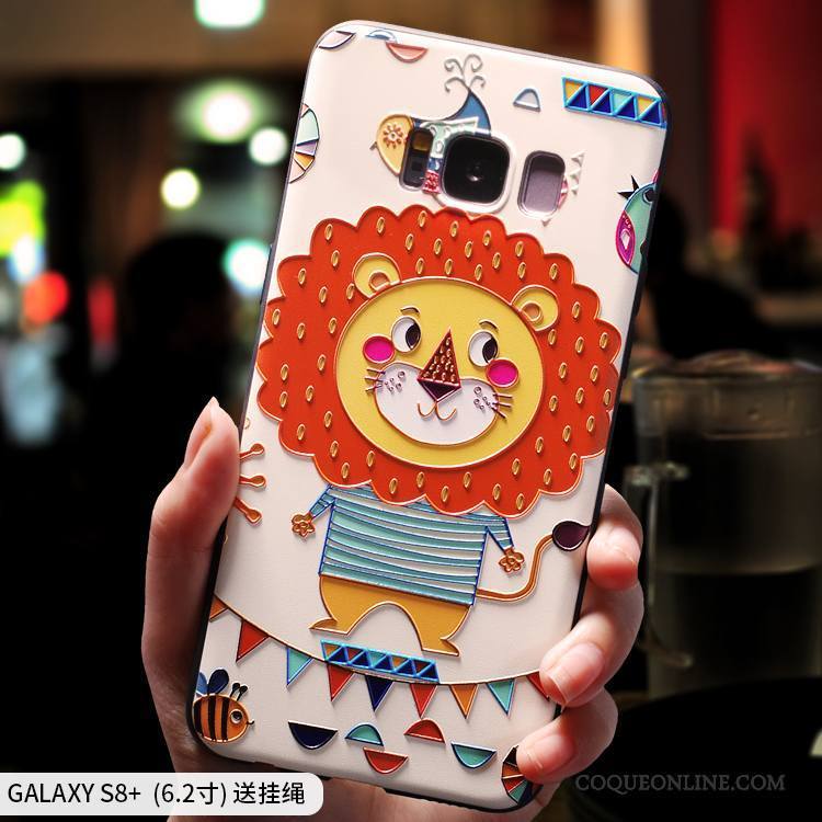 Samsung Galaxy S8+ Étoile Frais Créatif Tout Compris Petit Silicone Coque De Téléphone