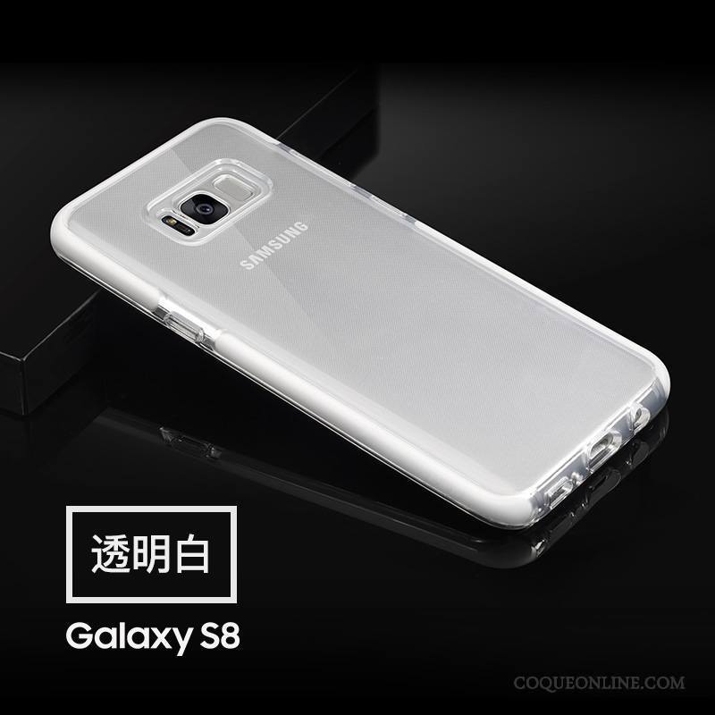 Samsung Galaxy S8 Étoile Incassable Silicone Coque Vert De Téléphone Tout Compris