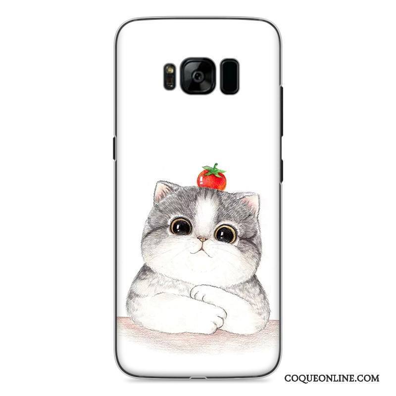 Samsung Galaxy S8 Étoile Peinture Protection Coque De Téléphone Blanc Créatif