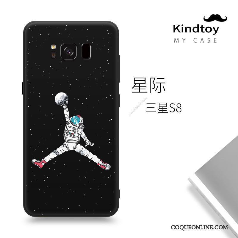 Samsung Galaxy S8 Étoile Personnalité Silicone Incassable Coque De Téléphone Multicolore Marque De Tendance