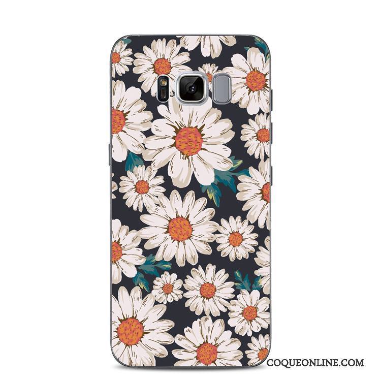 Samsung Galaxy S8+ Étoile Protection Fluide Doux Coque De Téléphone Support Gaufrage Encre