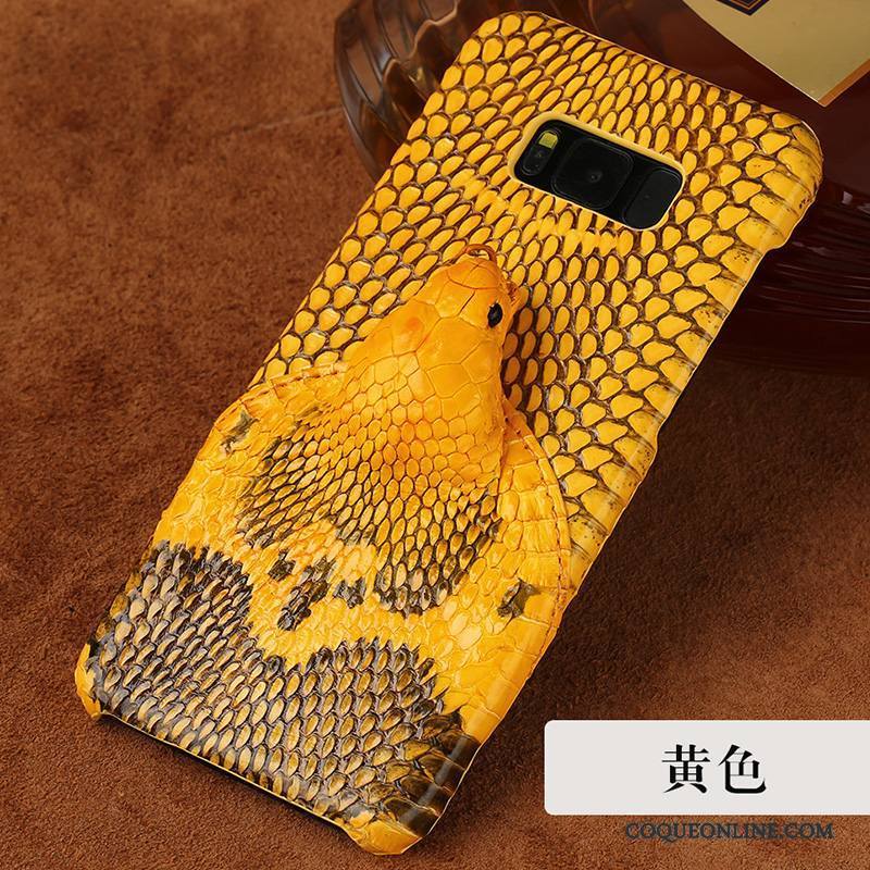 Samsung Galaxy S8 Étoile Tendance Bleu Étui En Cuir Coque De Téléphone Boucle Anneau