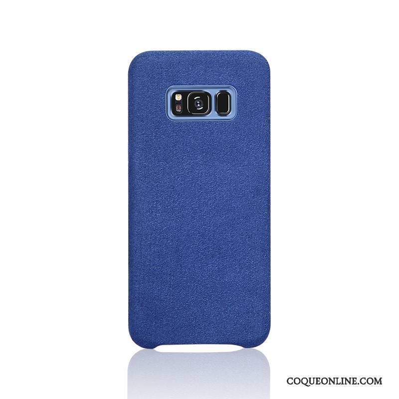 Samsung Galaxy S8+ Étui Bleu Clair Protection Europe Coque De Téléphone Étui En Cuir Étoile