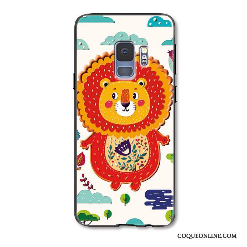 Samsung Galaxy S9 Charmant Amoureux Coque De Téléphone Nouveau Étui Dessin Animé Lion