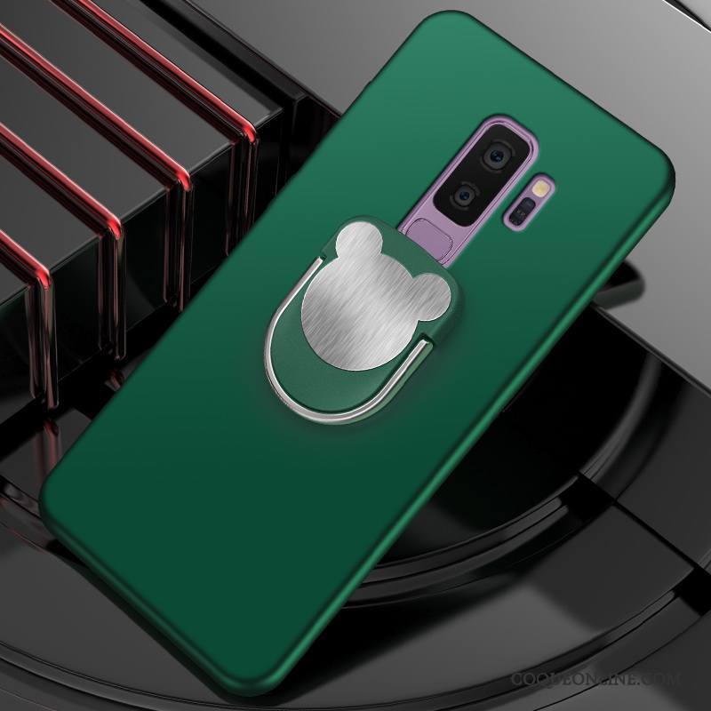 Samsung Galaxy S9+ Coque Business Très Mince Protection Tendance Tout Compris Étui Bleu