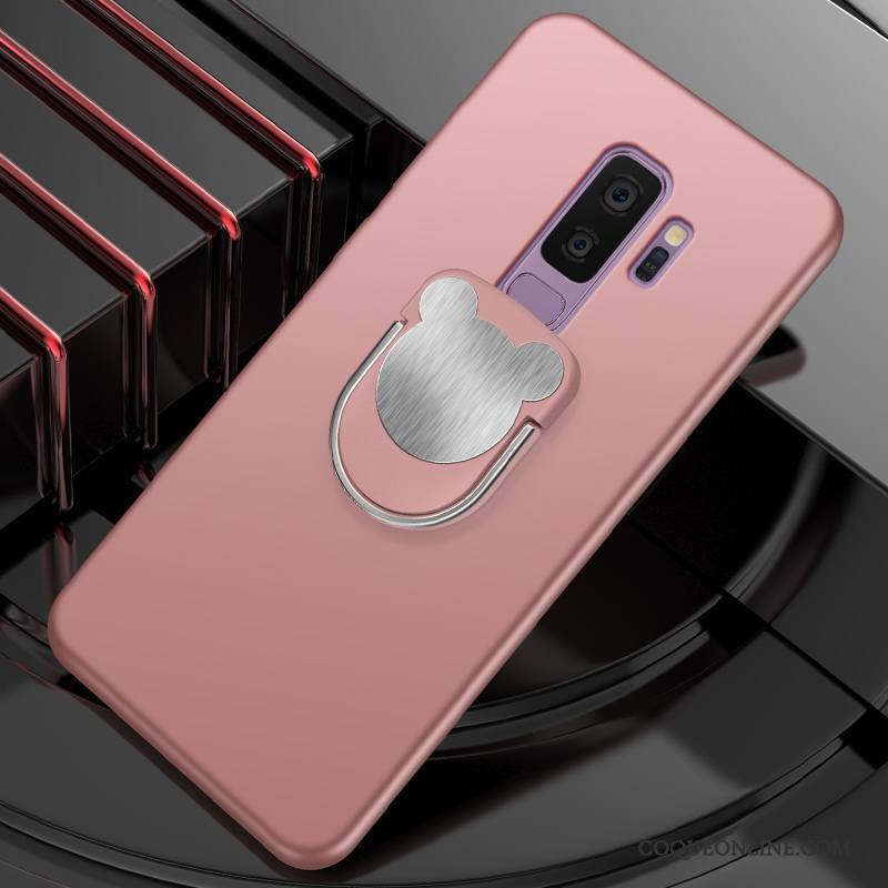 Samsung Galaxy S9+ Coque Business Très Mince Protection Tendance Tout Compris Étui Bleu