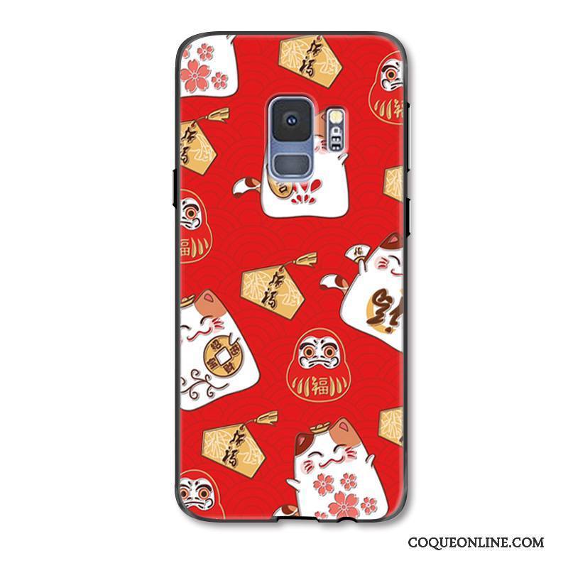 Samsung Galaxy S9+ Coque Charmant Dessin Animé Étui De Fête Nouveau Protection Étoile