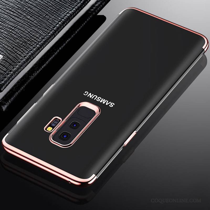 Samsung Galaxy S9 Coque De Téléphone Transparent Or Incassable Silicone Protection Étui