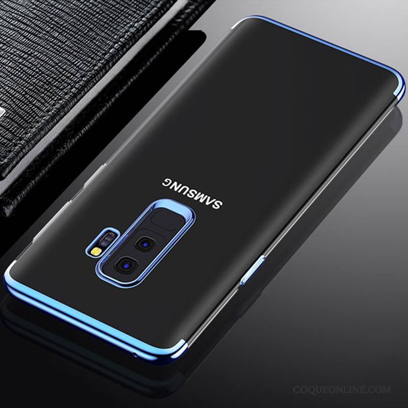 Samsung Galaxy S9 Coque De Téléphone Transparent Or Incassable Silicone Protection Étui